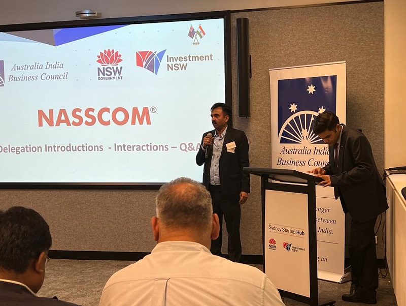 Speech Session at NASSCOM Australia 2023